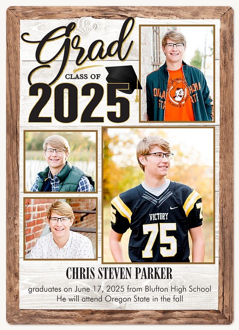 Country Charm Graduation Announcements