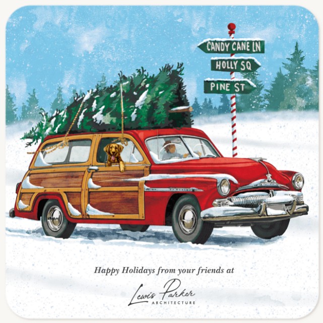 Holiday Road Business Holiday Cards