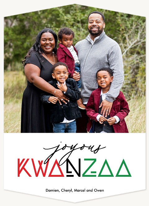 Joyous Kwanzaa Kwanzaa Cards