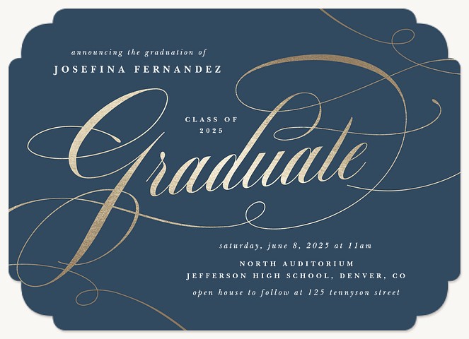 Flourishing Future Graduation Announcements