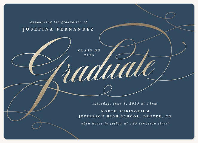 Flourishing Future Graduation Announcements