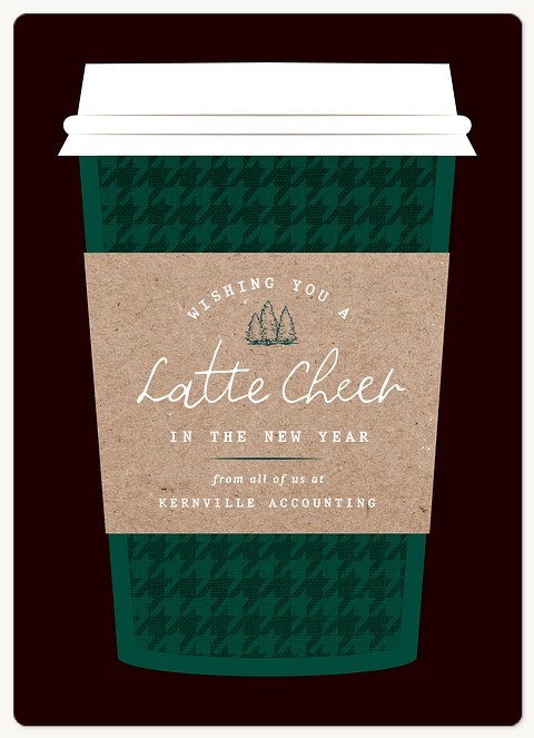 A Latte Cheer Holiday & Christmas Magnet Cards