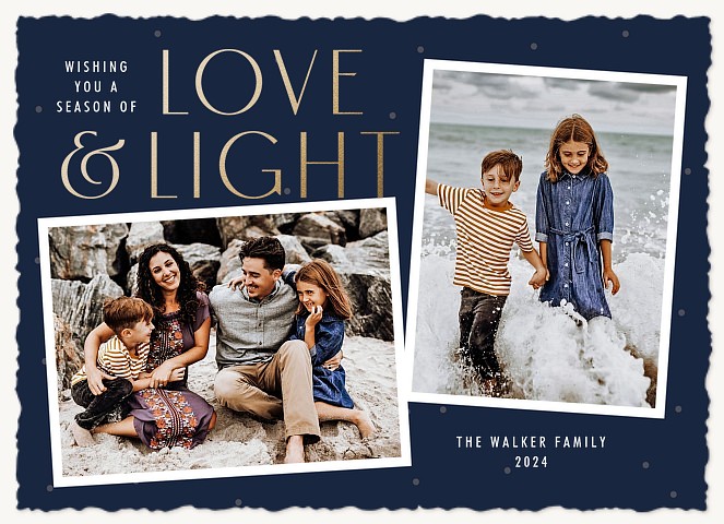 Love & Light Hanukkah Cards