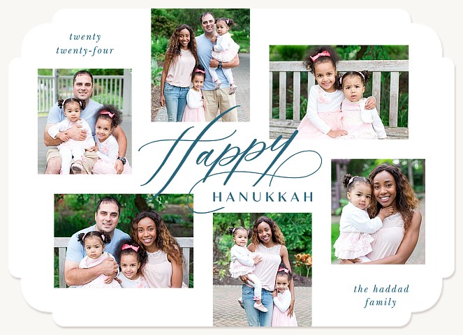 Classic Collage Hanukkah Cards