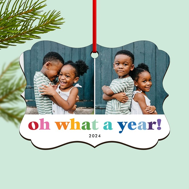 Bright Year Custom Ornaments