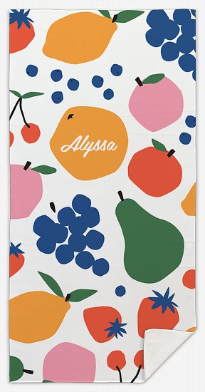 Fun Fruit Custom Beach Towels