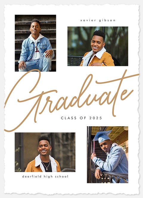 Statement Script Graduation Cards