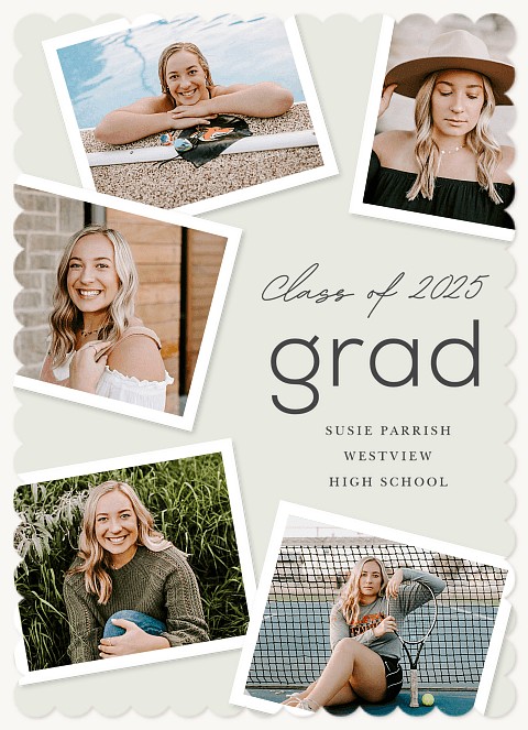 Contemporary Scrapbook Graduation Cards