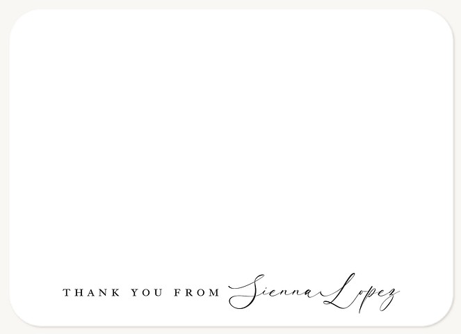 Pure & Simple Thank You Cards 