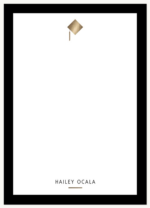Golden Cap Thank You Cards 