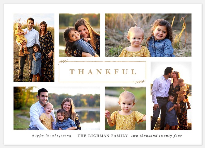 Grateful Harvest Thanksgiving Cards