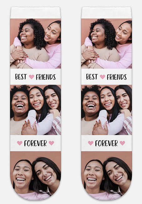 Best Friends Forever Custom Socks