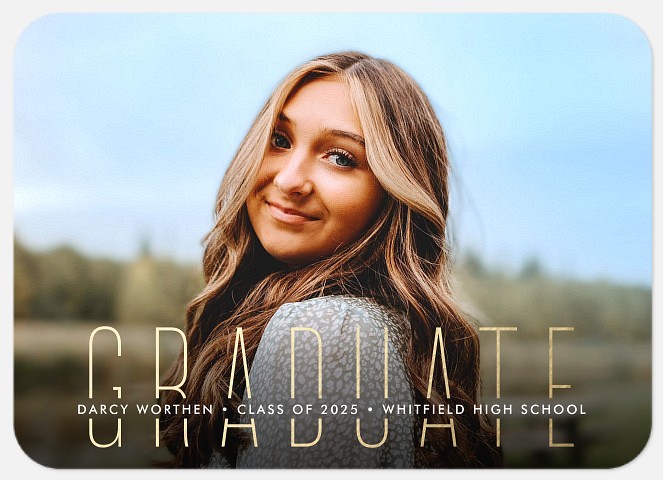 Golden Horizon Graduation Cards