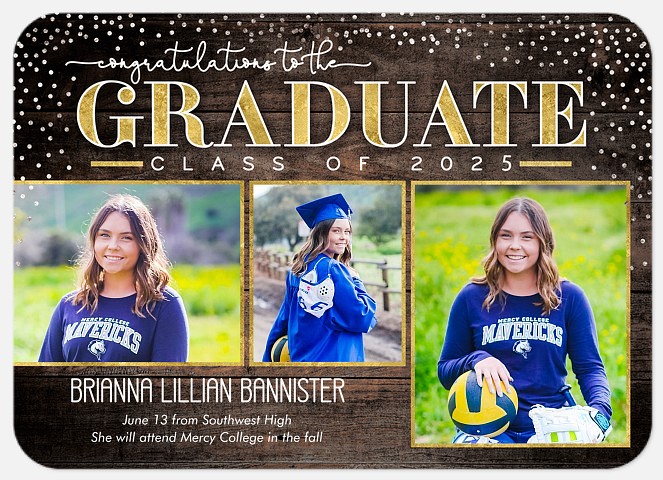 Spirited Graduate Graduation Cards