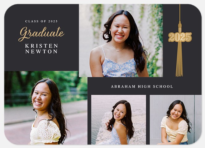 Commemorative Tassel Graduation Cards