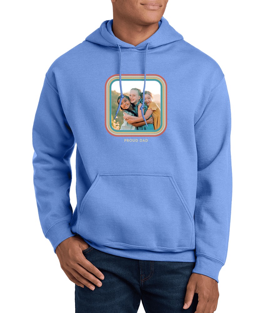 Retro Frame Men's Heavyweight Hoodie