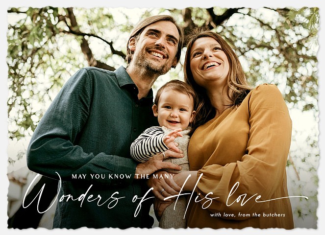 Simply Penned Holiday Photo Cards