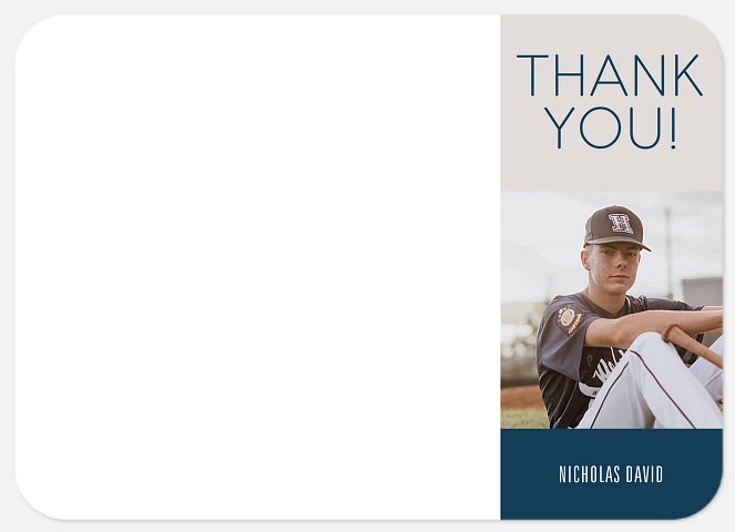 Modern Thanks Thank You Cards for Kids