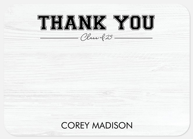 Prep Thanks Thank You Cards 