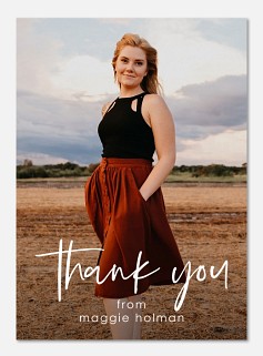 Thank You in Script
