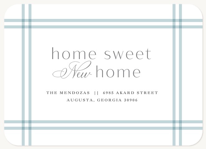 Sweet New Home Moving Announcements