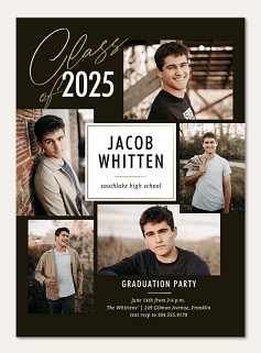 Scripted Collage | Graduation Announcements
