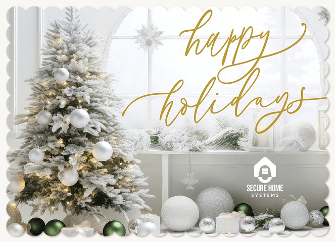 Holiday Tree Business Holiday Cards