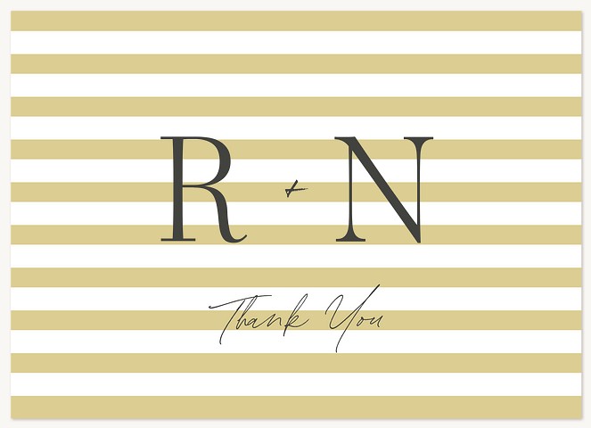 Classic Elegance Thank You Cards 