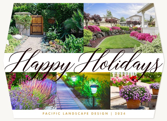 Cheery Collage Business Holiday Cards