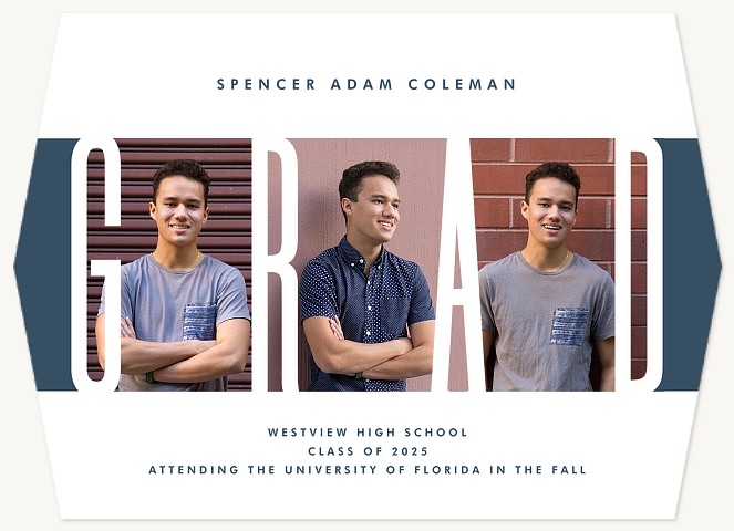 Grad Within Graduation Announcements