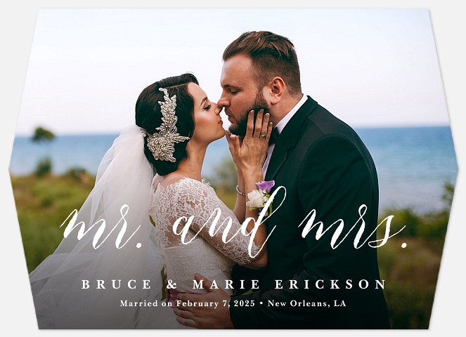 New Couple Wedding Announcements