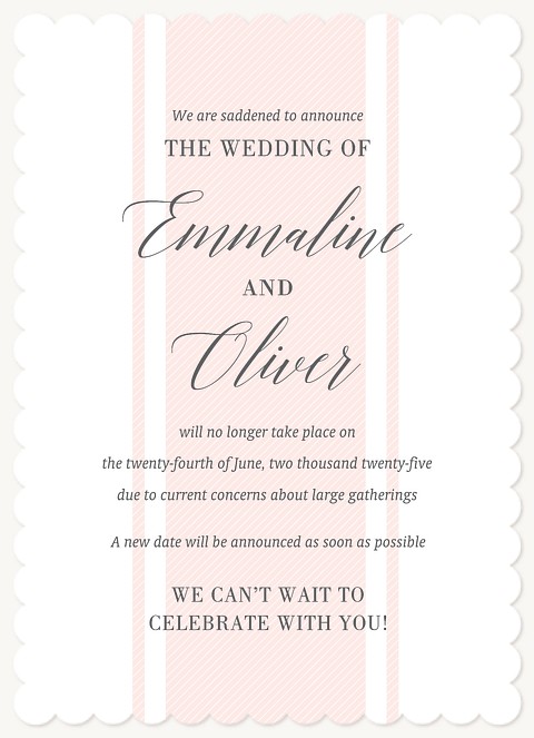 Blush Lines Change the Date Cards