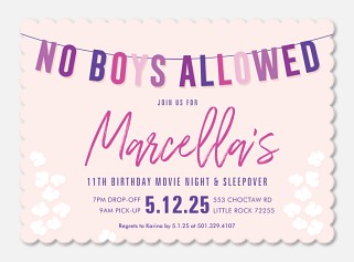 No Boys Allowed