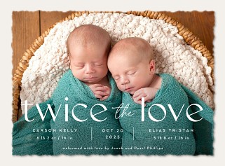 Twice the Love
