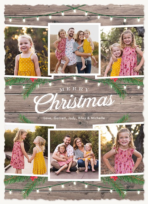 Country Christmas Personalized Holiday Cards