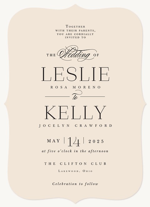 Enduring Wedding Invitations