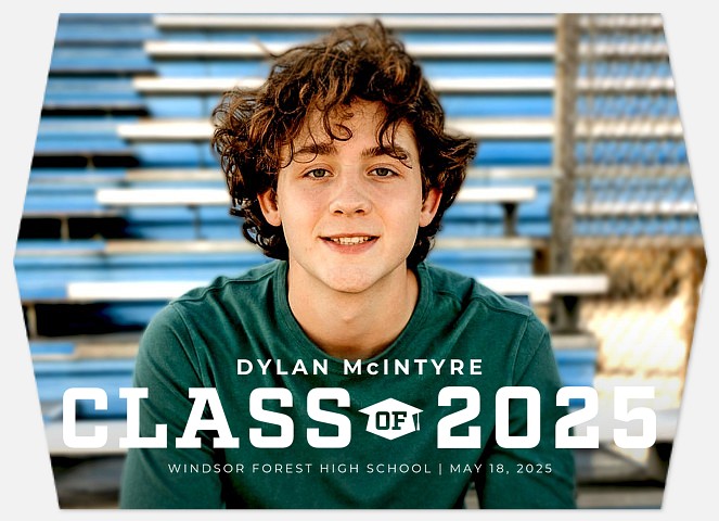 Athletic Landscape Graduation Cards