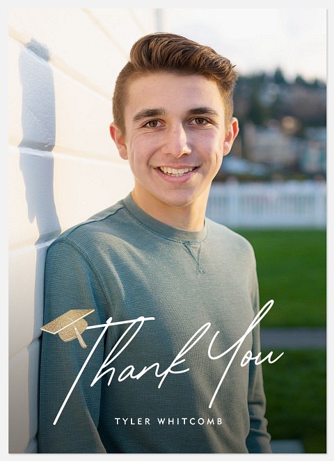 Capped Gratitude Thank You Cards 