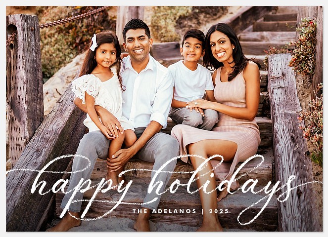 Art Marker Holiday Photo Cards