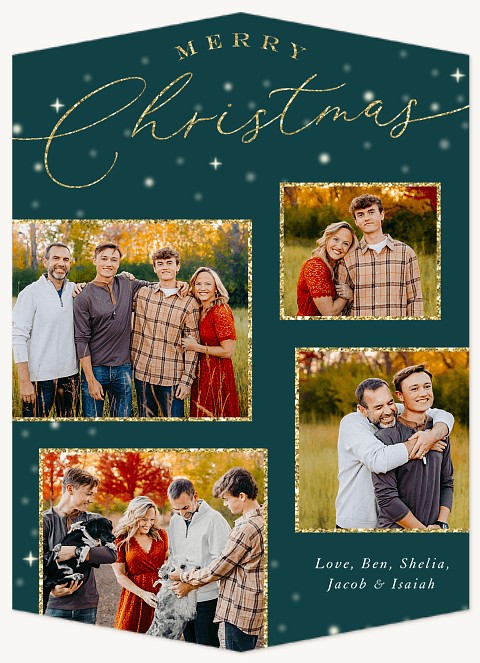 Glitter Gallery Personalized Holiday Cards