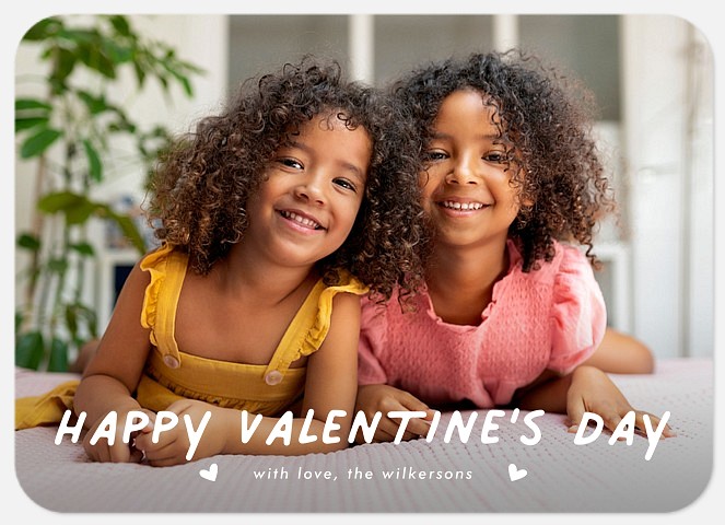 Modern Love Valentine Photo Cards