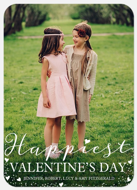 Happiest Valentine's Valentine Photo Cards