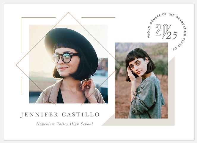 Modern Bohemian Graduation Cards