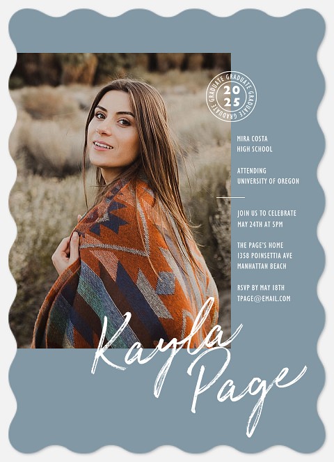 Stamped Signature Graduation Cards