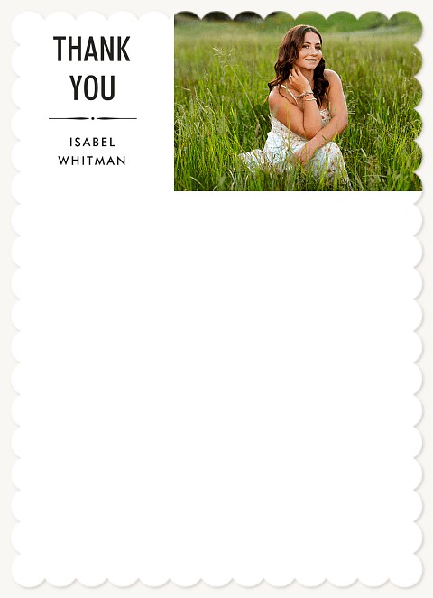 Modern Minimal Thank You Cards 