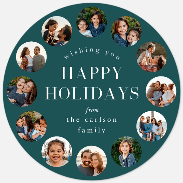 Circle of Joy Holiday Photo Cards