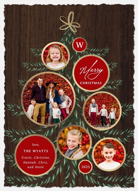 Ornaments Holiday Photo Cards