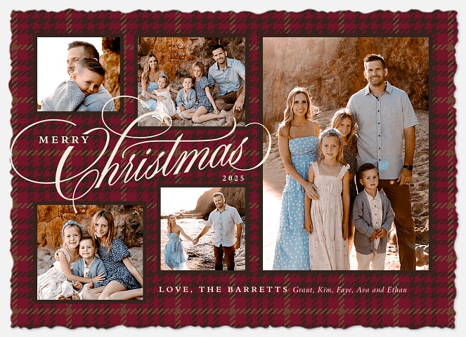 Cabin Collection Holiday Photo Cards