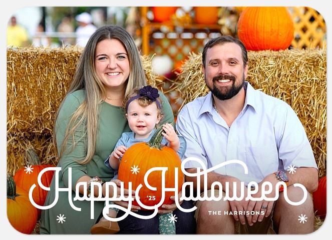 Razzle Dazzle Halloween Photo Cards