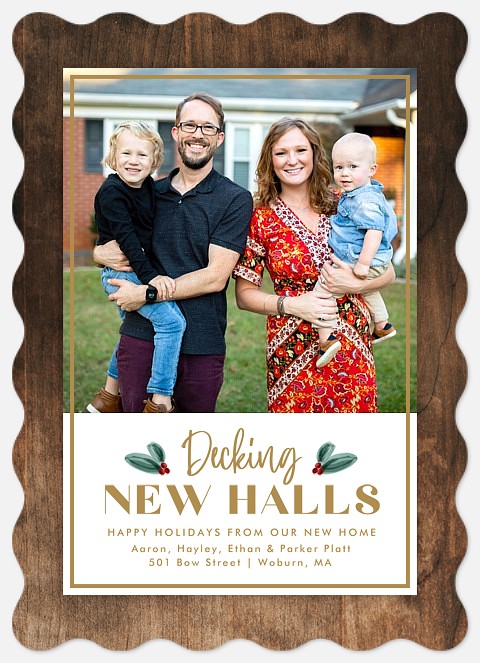 New Halls Holiday Photo Cards